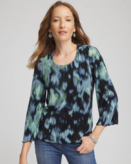 Chico's For Sale Black Bodre Flare Sleeve Top