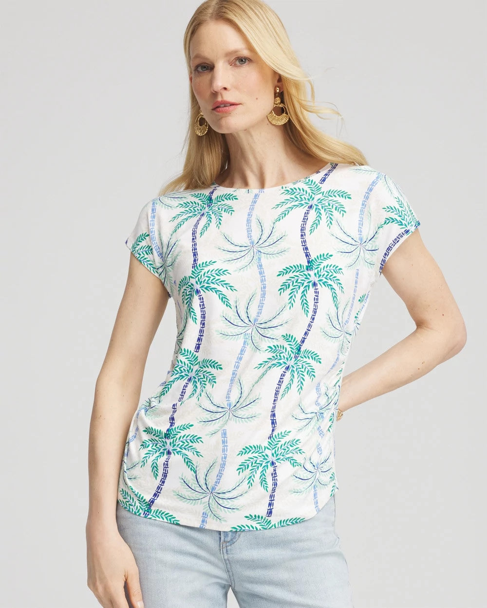 Chico's For Sale Alabaster Cap Sleeve Dolman Tee