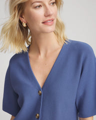 Chico's On Sale Blue Lotus Dolman Cardigan