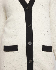 Chico's For Sale English Cream Tipped Lady Jacket Cardigan