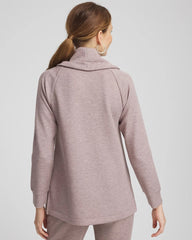 Chico's Outlet Taupe Heather Zenergy® Soft Tunic