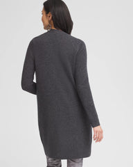 Chico's Online Dark Gray Cashmere Duster Cardigan