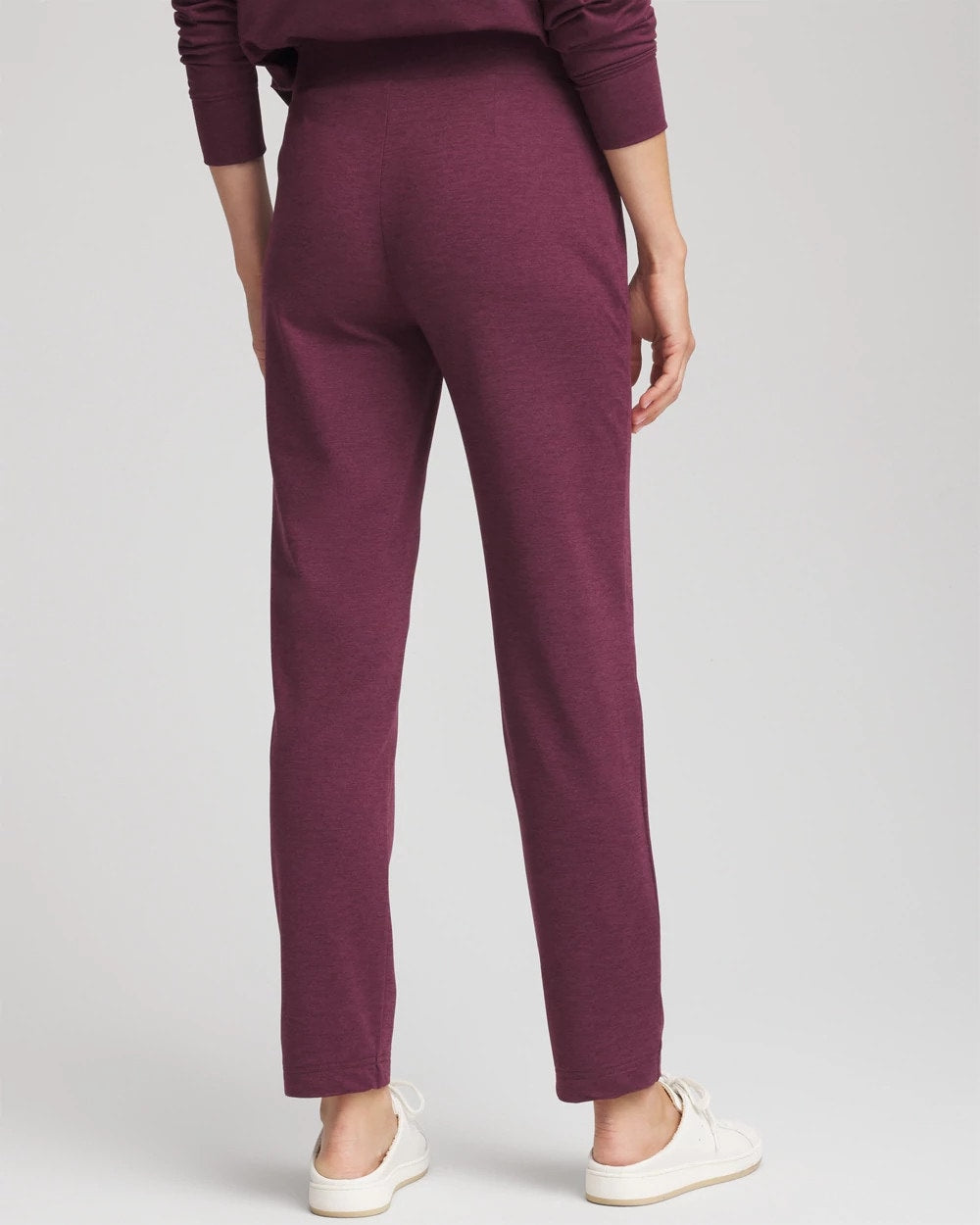 Chico's On Sale Blackened Burgundy Zenergy® Cloud Tapered Ankle Pants
