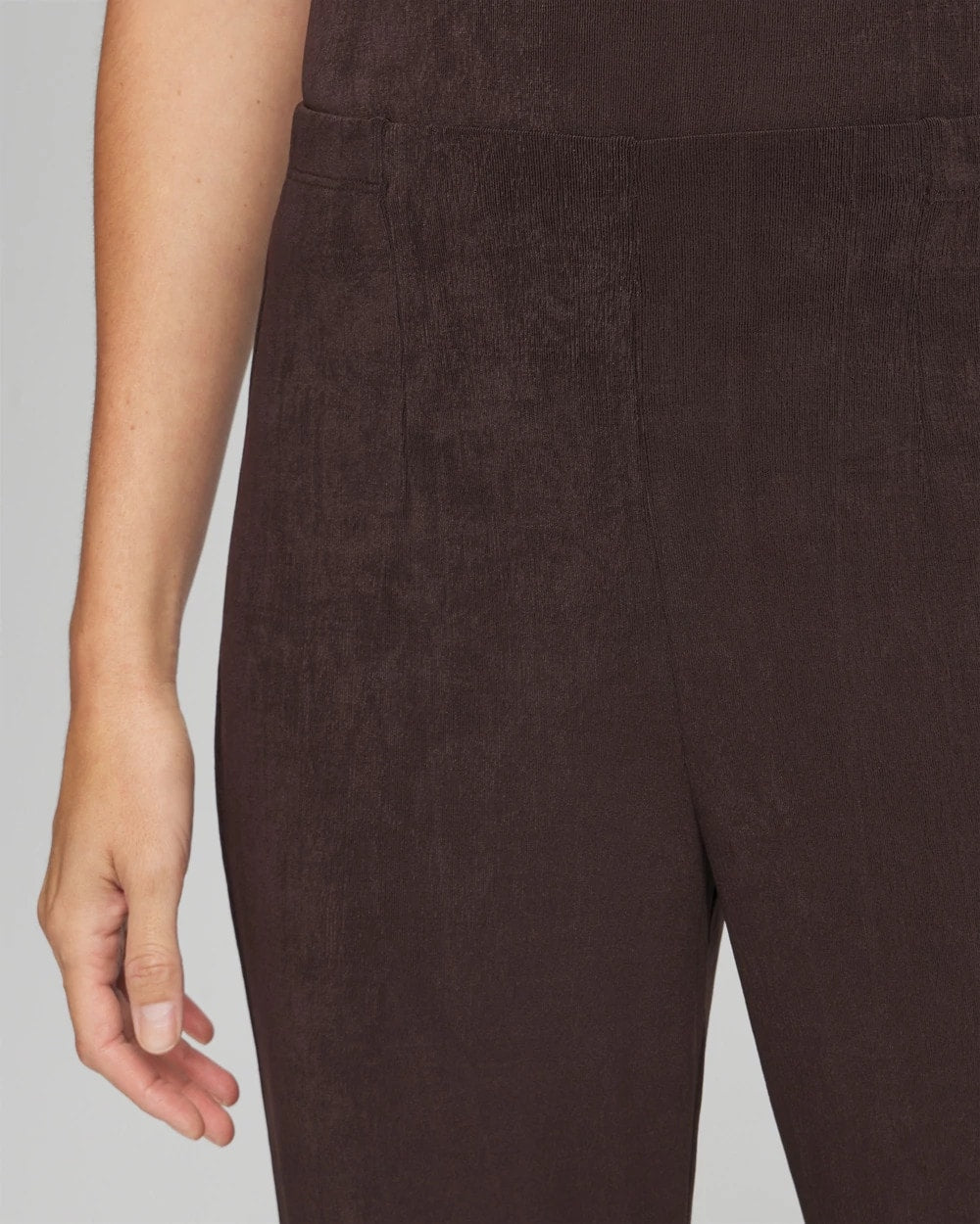 Chico's Discount Cocoa Bean Petite Travelers™ No Tummy Pants