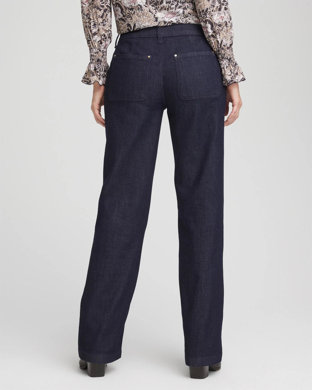 Chico's For Sale Cedar Rinse High-Rise Trouser Jeans
