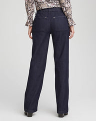 Chico's For Sale Cedar Rinse High-Rise Trouser Jeans