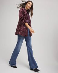 Chico's For Sale Night Bloom Crushed Velvet Blazer
