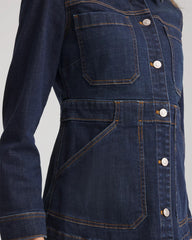 Chico's Online Morning Star Indigo Denim Field Jacket