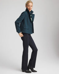 Chico's For Sale Teal Shadow Plush Knit Blazer