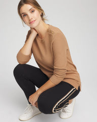 Chico's Sale Caramel Apple Zenergy® Ottoman Ribbed Tunic