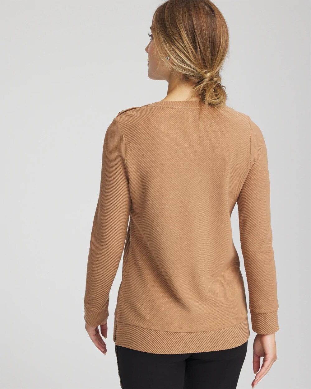 Chico's Sale Caramel Apple Zenergy® Ottoman Ribbed Tunic