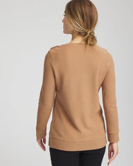 Chico's Sale Caramel Apple Zenergy® Ottoman Ribbed Tunic
