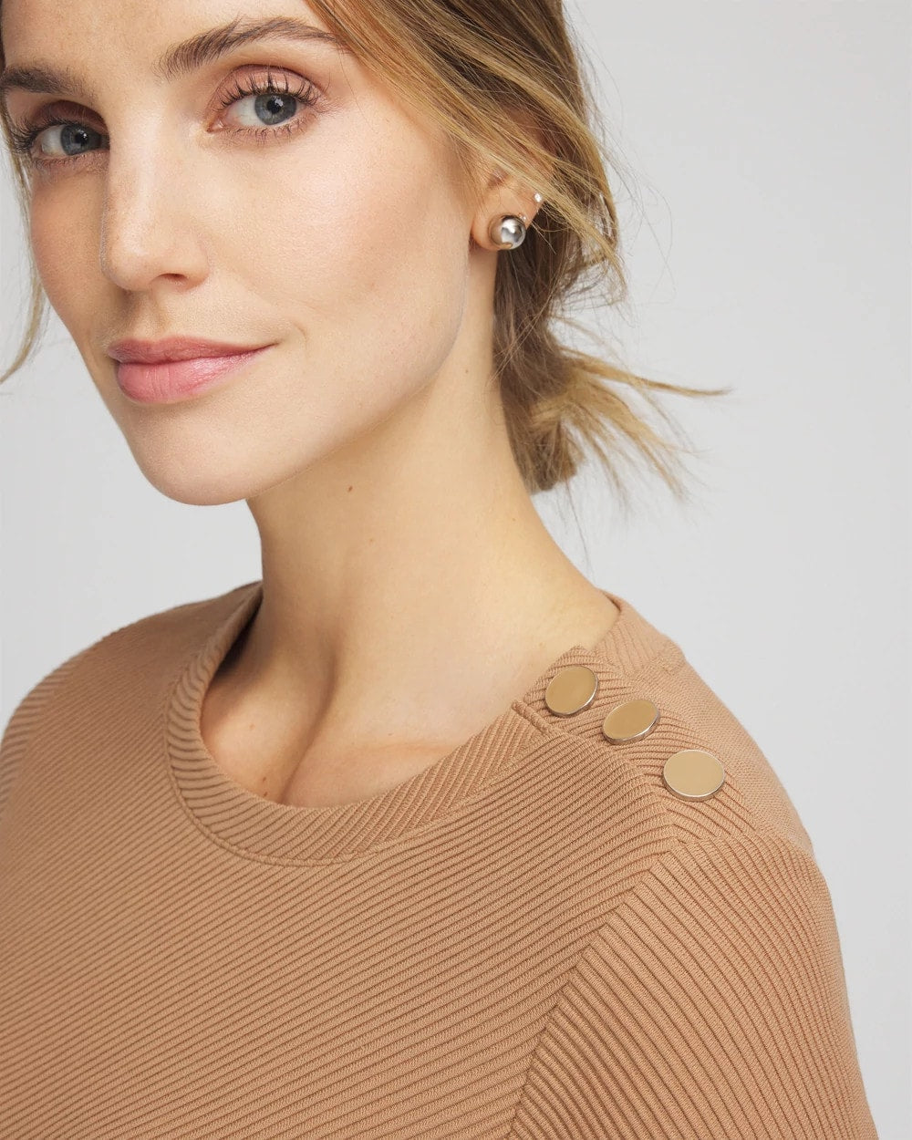 Chico's Sale Caramel Apple Zenergy® Ottoman Ribbed Tunic