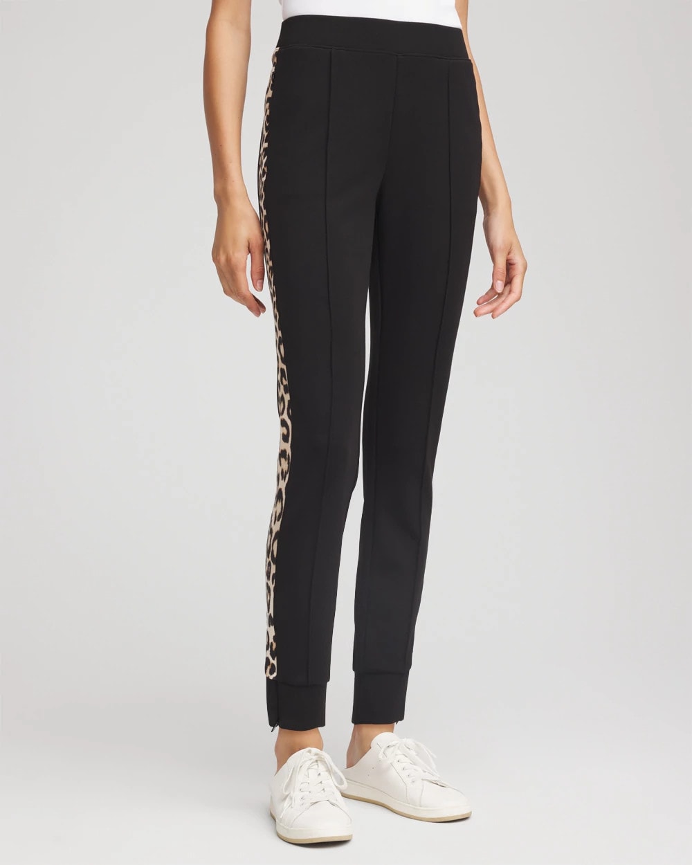 Chico's Outlet Black Zenergy® Colorblock Joggers