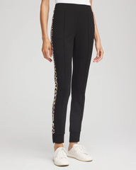 Chico's Outlet Black Zenergy® Colorblock Joggers