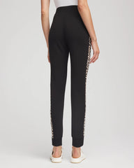 Chico's Outlet Black Zenergy® Colorblock Joggers