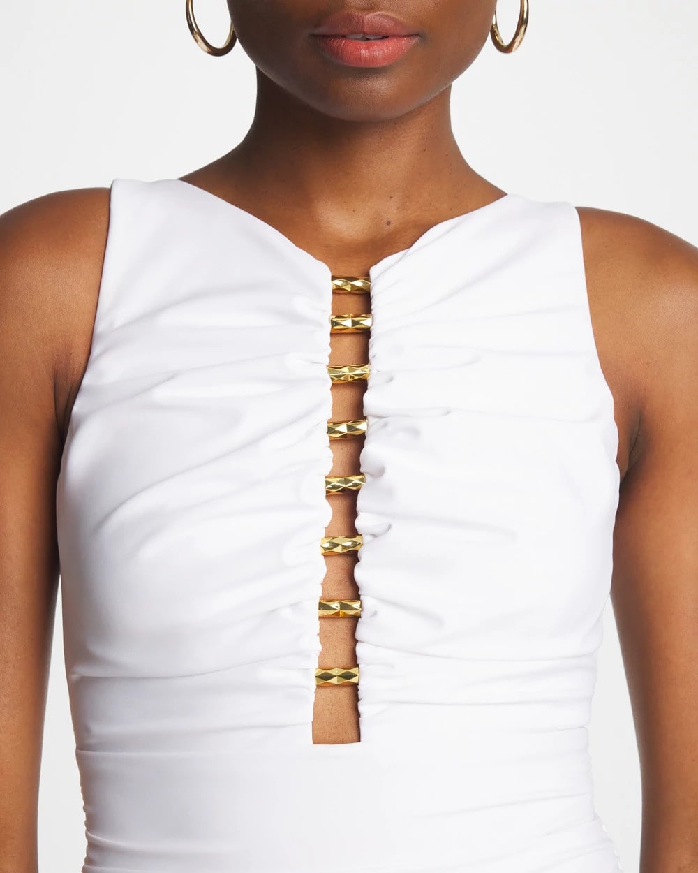 Chico's Sale White Miraclesuit® Razzle Dazzle Swizzle One Piece