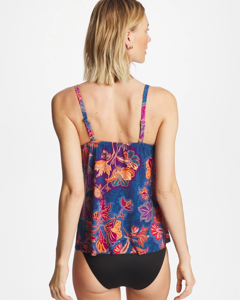 Chico's Outlet Multi Print Miraclesuit® Decoupage Allura Tankini