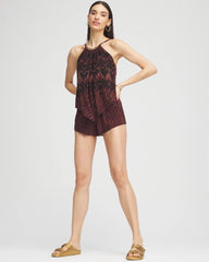 Chico's Sale Multi Brown Magicsuit® Goldie Zabra Romper