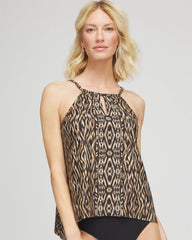 Chico's For Sale Black/Multi Miraclesuit® Topkapi Tankini