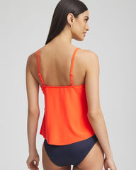 Chico's Online Orange Magicsuit® Solid Rita Tankini