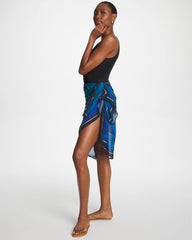 Chico's Discount Blue Multi Miraclesuit® Maldiva Pareo