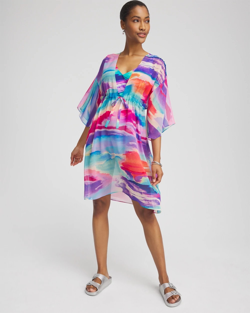 Chico's Sale Multi Gottex Palma Beach Dress