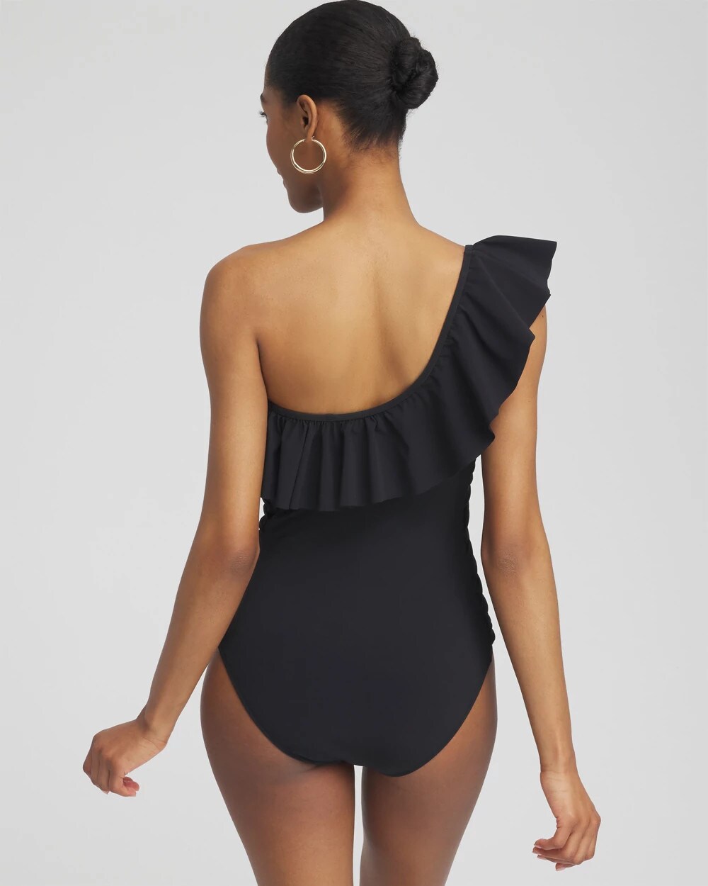 Chico's For Sale Black Gottex One Shoulder One Piece Swimsuit