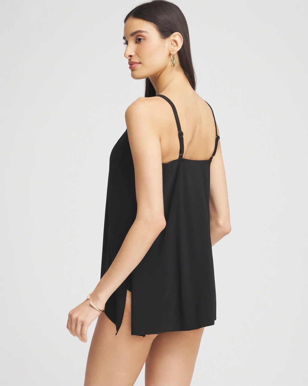 Chico's Online Black Magicsuit® Square Cut Beverly Swimdress