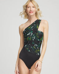 Chico's On Sale Green Print Magicsuit® Palmetto Goddess One-Piece Swimsuit
