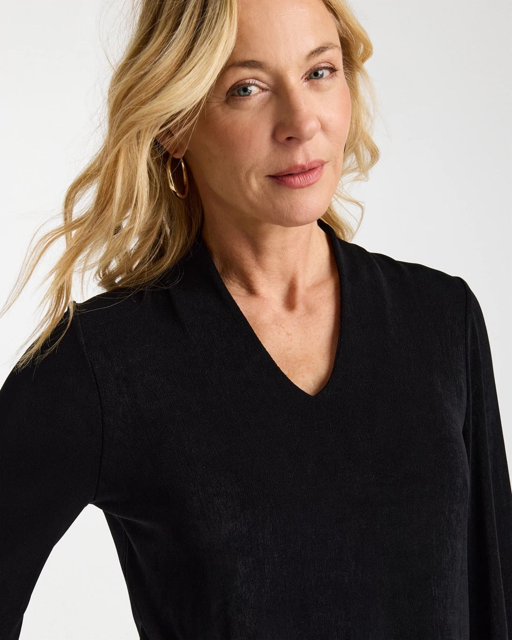 Chico's Online Travelers Black Travelers™ V-Neck Kimono Top