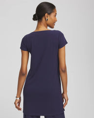 Chico's Outlet Passport Blue Travelers™ Knit Tunic