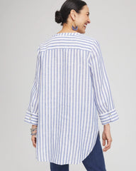 Chico's Sale Indigo No Iron™ Linen Tunic