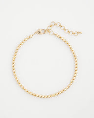 Chico's Discount Gold Golden Beaded Necklace