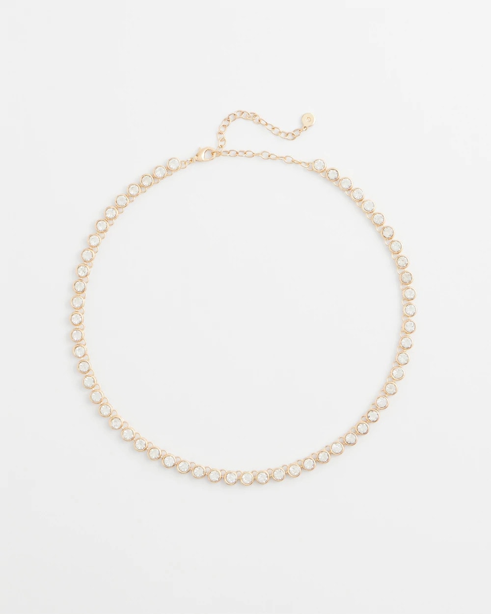 Chico's Sale Gold Goldtone Tennis Necklace