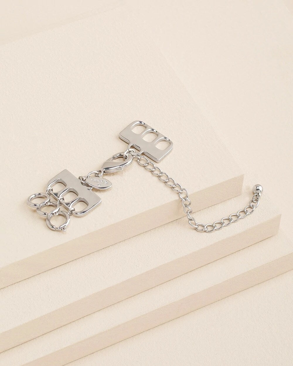 Chico's On Sale Silver Silvertone Necklace Converter