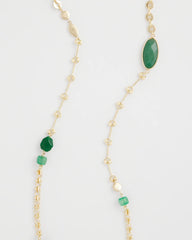 Chico's For Sale Green Green Accent Long Single Strand Necklace