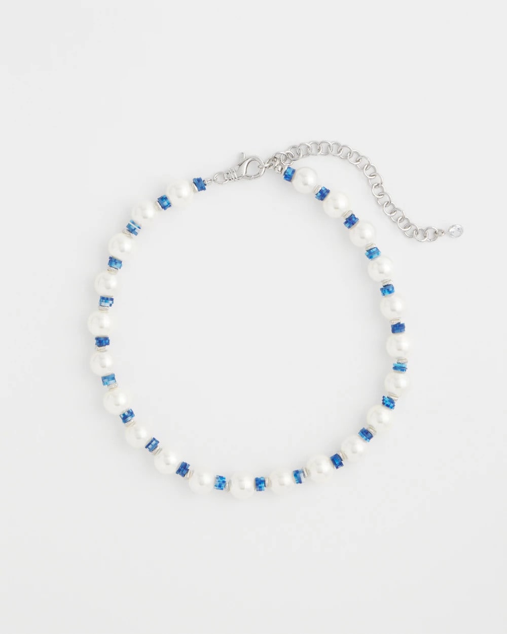Chico's For Sale Blue Short Pearl Blue Necklace