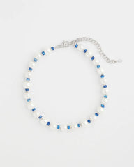 Chico's For Sale Blue Short Pearl Blue Necklace