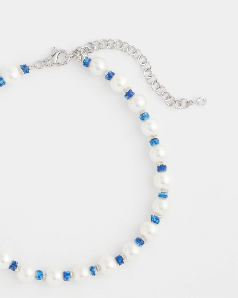 Chico's For Sale Blue Short Pearl Blue Necklace