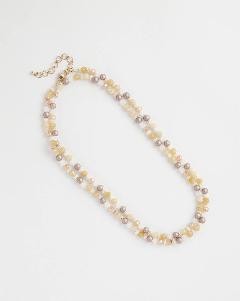 Chico's Online Neutral Neutral Long Layering Necklace