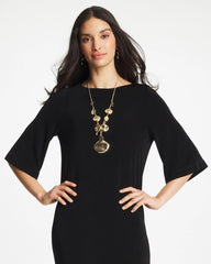 Chico's Outlet Gold Gold Long Single Strand Necklace