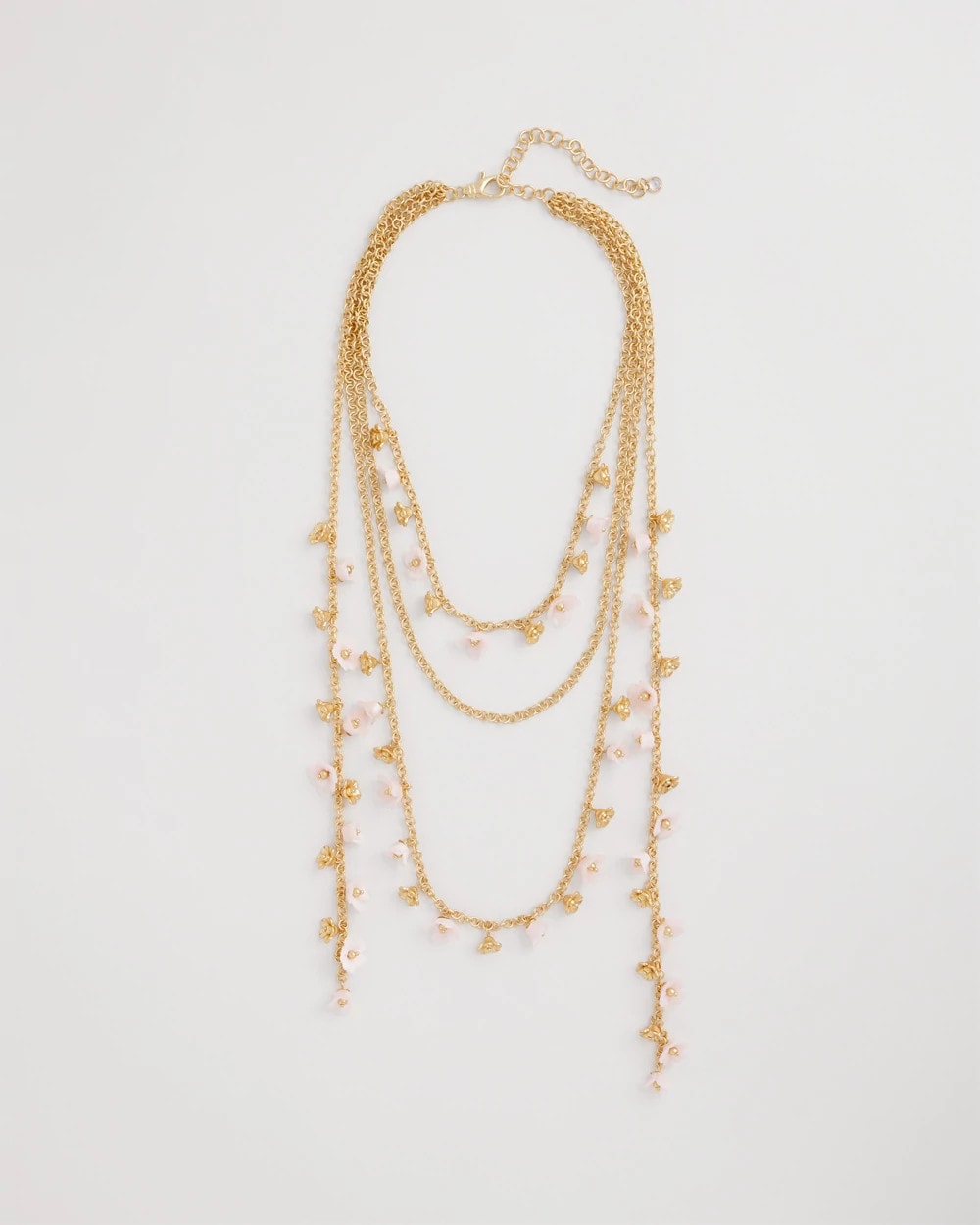 Chico's For Sale Pink Pink Multi-Layer Necklace