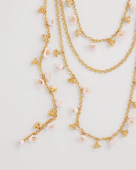Chico's For Sale Pink Pink Multi-Layer Necklace
