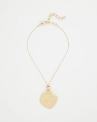 Chico's On Sale Gold Short Gold Pendant