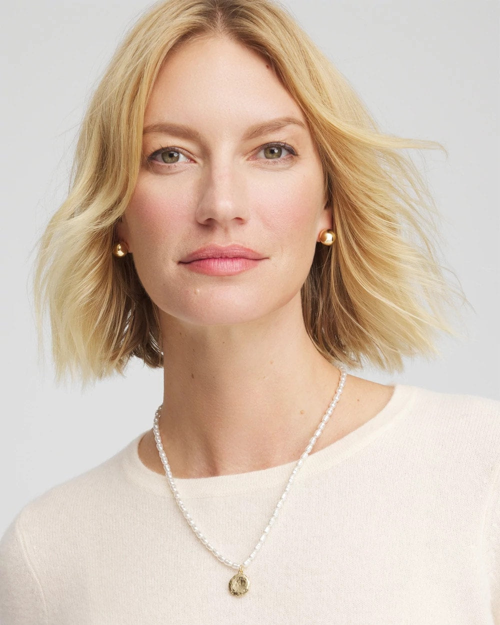 Chico's On Sale Pearl Convertible Faux Pearl Necklace