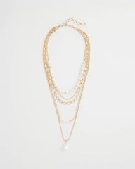 Chico's Sale Pearl Convertible Pearl Multistrand Necklace