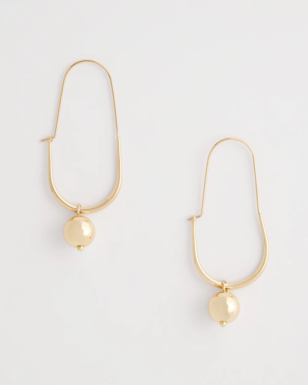 Chico's On Sale Gold Gold Bead Threader Earrings
