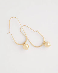 Chico's On Sale Gold Gold Bead Threader Earrings