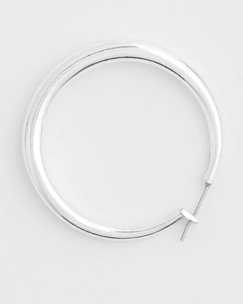 Chico's Sale Silver Cassie Silver-Tone Hoop Earrings
